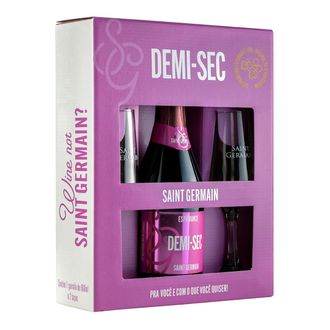 Espumante Saint Germain Demi Sec 660ml + 2 Taças